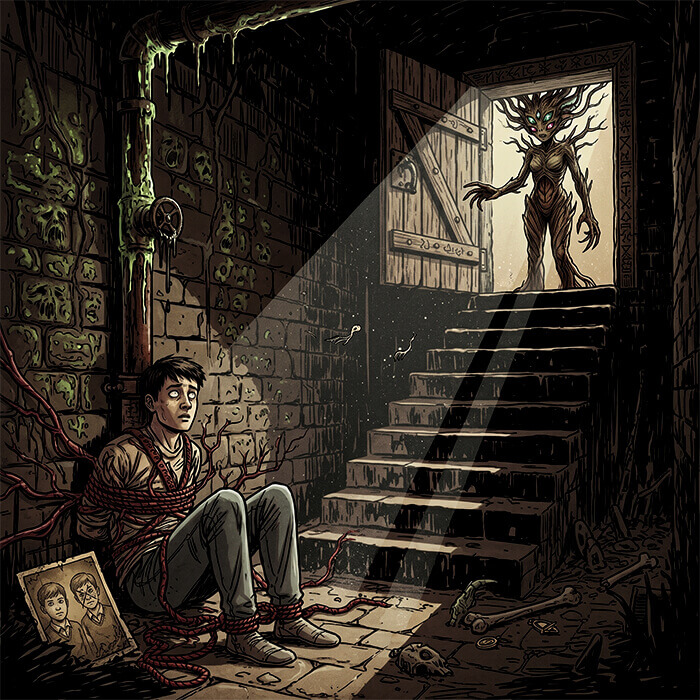 The Quiet One - Psychological Supernatural Mystery Story Cover Art